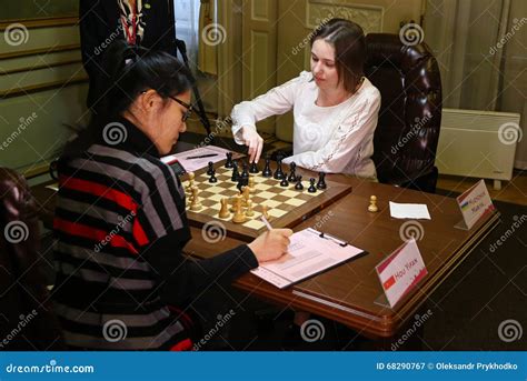 FIDE Women S World Chess Championship Editorial Photography Image Of