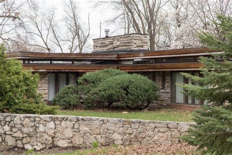 Alvin Miller House Usonian Style By Frank Lloyd Wright