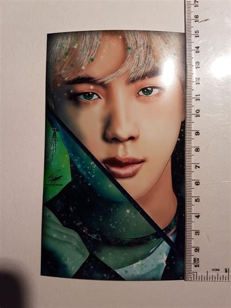 Bts Space Jin Fanart Print Etsy