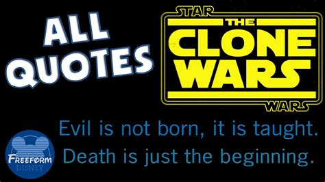 The Clone Wars All Opening Quotes In Chronological Order YouTube