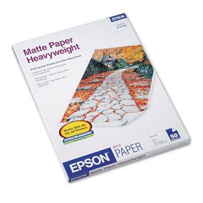 Epson Premium Presentation Paper Matte Lexjet Inkjet Printers Media