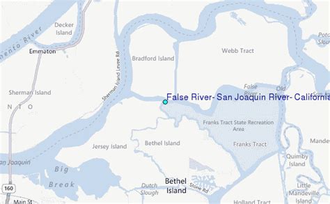 False River San Joaquin River California Tide Station Location Guide