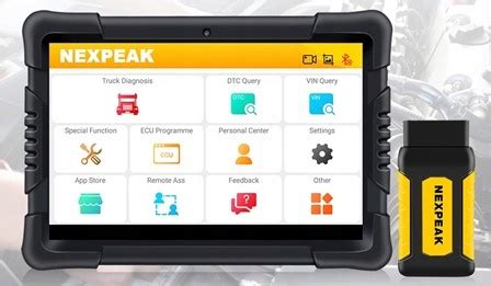 NEXPEAK K2 SKANER DIAGNOSTYCZNY TRUCK ciężarowe - 10563645144 ...