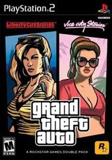 Gta Double Pack Liberty Cityvice City Stories Ps2 Game For Sale Dkoldies