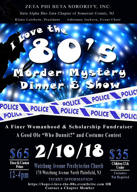 I Love The 80s Murder Mystery Dinner And Show Tapinto