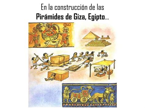 PPT En la construcción de las Pirámides de Giza Egipto PowerPoint