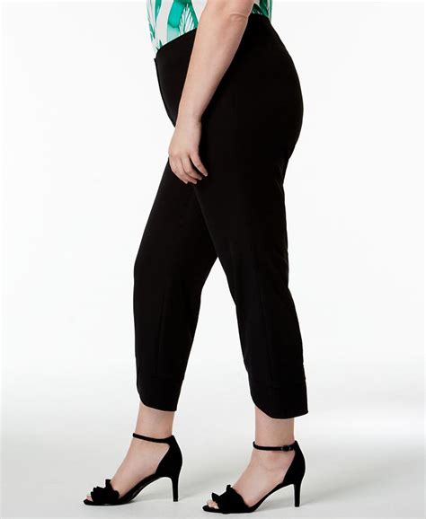 Alfani Plus Size Tulip Hem Pants Created For Macys Macys