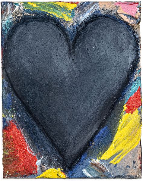 Jim Dine Hearts Jonathan Novak Contemporary Art