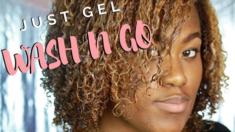 Eco Syler Just Gel Super Defined Wash N Go Colored Natural Hair