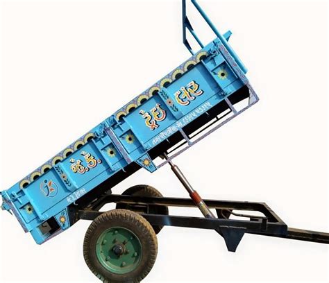 Mild Steel Feet Mini Tractor Trolley For Agriculture At In