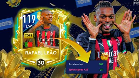 Best Lw Ovr Utots Rafael Leao Review Fifa Mobile