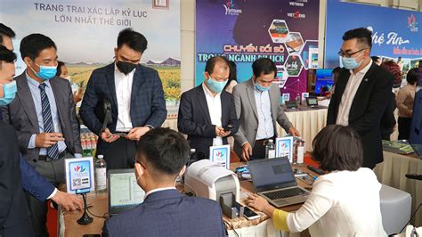 Minister Of Culture Sport And Tourism Visits Booth Of Digital