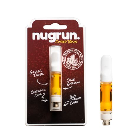 nugrun.: nugrun. Cured Resin 1G Cartridge | Hidden Secrets | Leafly