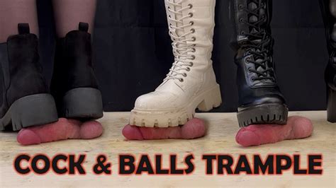 Cock And Balls Trample With 3 Sexy Boots Bootjob And Cbt With Tamystarly