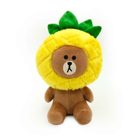 LINE FRIENDS BROWN Plush – Pineapple Party | ZippyPaws