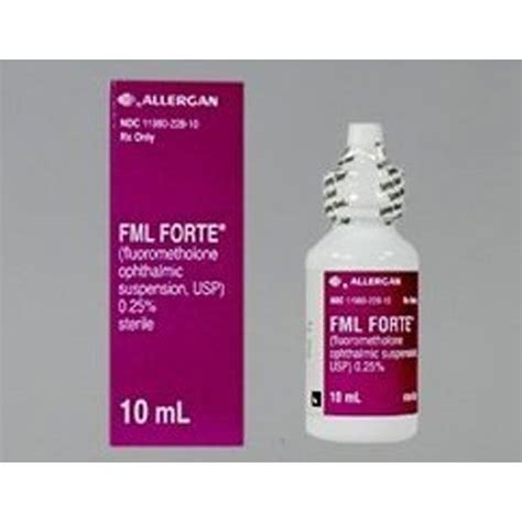 Liquifilm Fml Forte Eye Drop Packaging Type Box For Personal At Rs