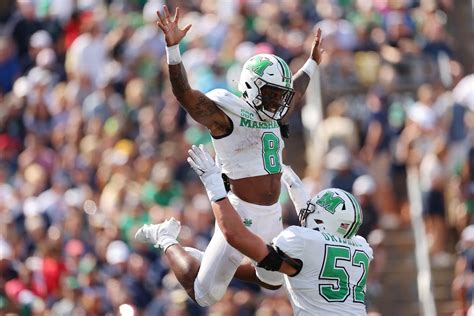 Cfb Quick Recap Notre Dame Loses To Marshall In Home Opener 26 21