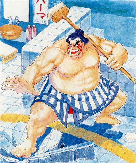 E Honda Artwork 3 Street Fighter 2 High Resolution