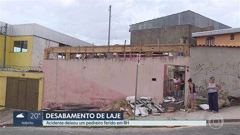 Vídeo Laje em construção desaba na capital MG2 G1