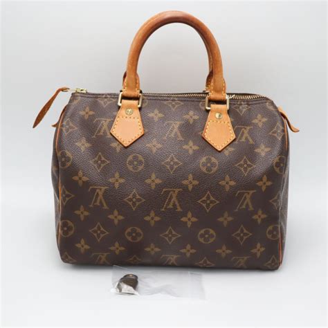 【日本直送】louis Vuitton 路易威登 099 M41528經典monogram Speedy25波士頓包 二手｜popchill 拍拍圈