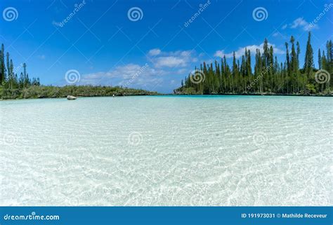 Beautiful Seascape Of Natural Swimming Pool Of Oro Bay Isle Of Pines