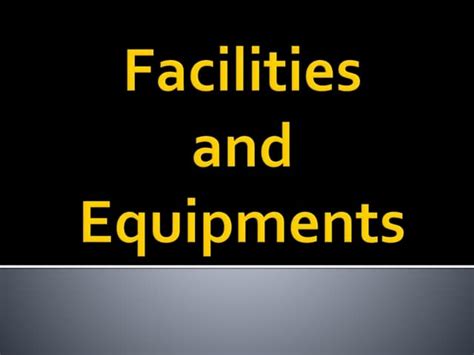 facilities pptx