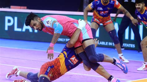 Pro Kabaddi League 8 Match 16 Highlights Arjun Deshwal Guides Jaipur