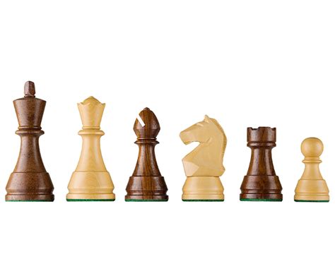 Modern Staunton Wooden Chess Pieces Digital Game Technology