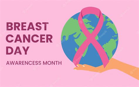 Premium Vector Breast Cancer Day Awareness Month October Is Cancer Awareness Month Poster