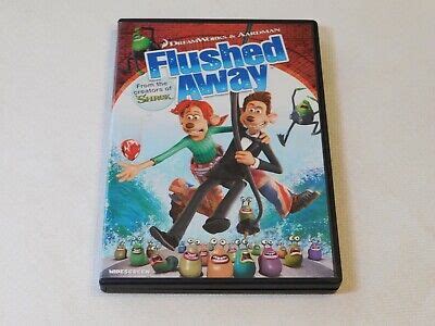 Flushed Away DVD 2007 Widescreen Rated PG David Bowers Sam Fell