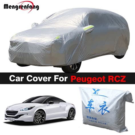 Housse de voiture pour Peugeot RCZ pare soleil Anti UV intérieur et