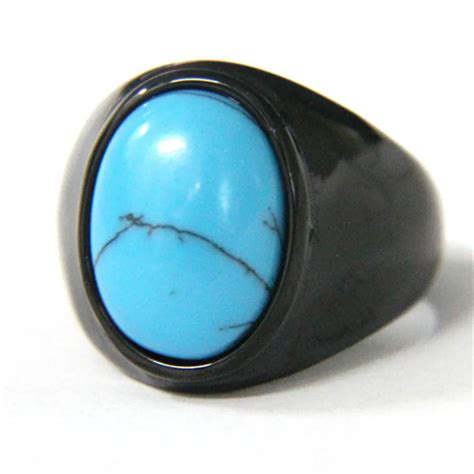 Stks Partij Nieuwste Enorme Stone Ring L Rvs Sieraden Hiphop