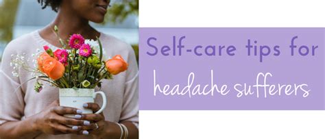 Self Care For Headache Sufferers Therapy Directory