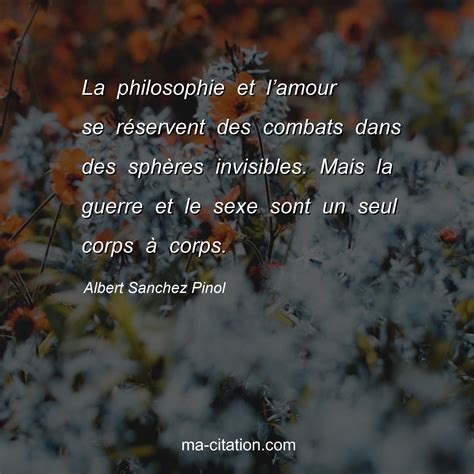 La Philosophie Et Lamour Se R Servent Des Combats Dans Des Sph Res