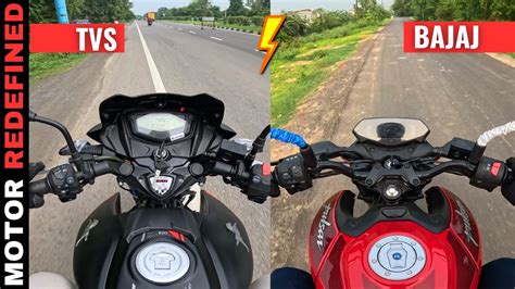 2024 TVS Apache RTR 160 2V Racing Edition Vs Bajaj Pulsar N150 Ride