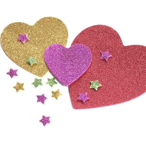 Heart Foam Stickers