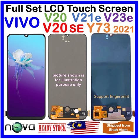 Ngs Oled หน้าจอ Lcd ครบชุดเข้ากันได้กับ Vivo V20 Vivo V20 Se Vivo