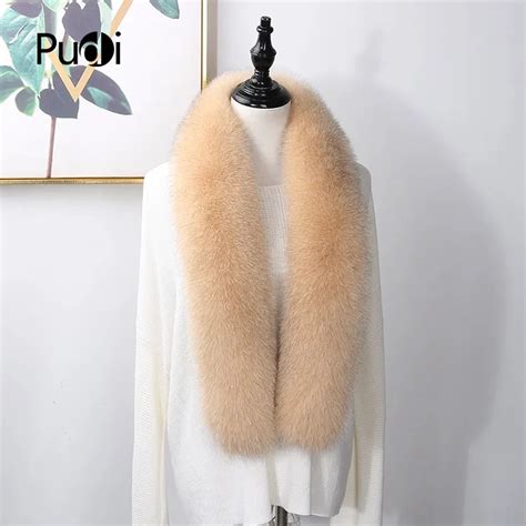 Aorice Sf Women Real Fox Fur Cuff New Long Natural Genuine Fox Fur