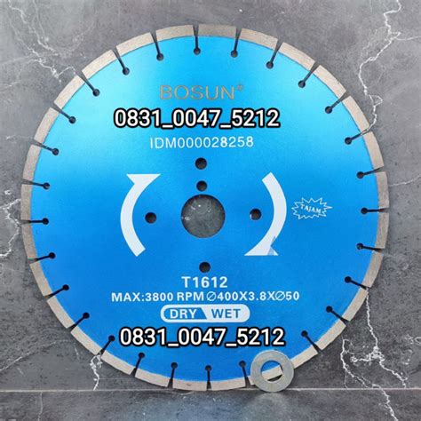 Jual Bosun Diamond Cutting Wheel Ukuran Inch Mata Pisau Potong Belah