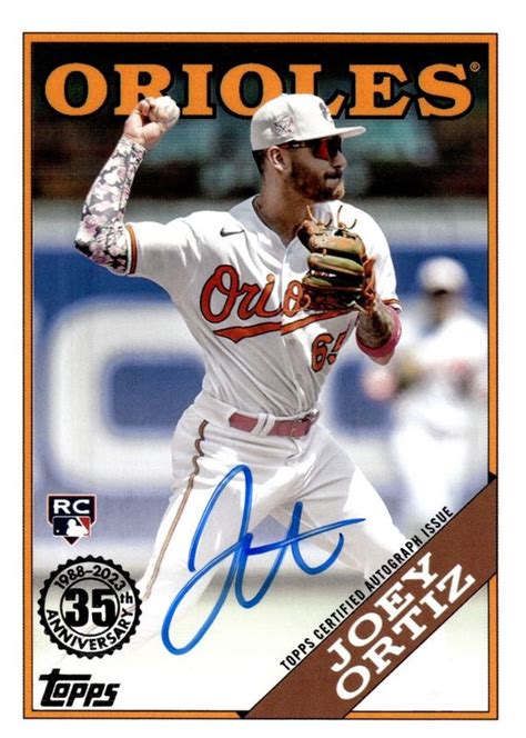 Joey Ortiz Topps Update Bau Jo Topps Autographs Price