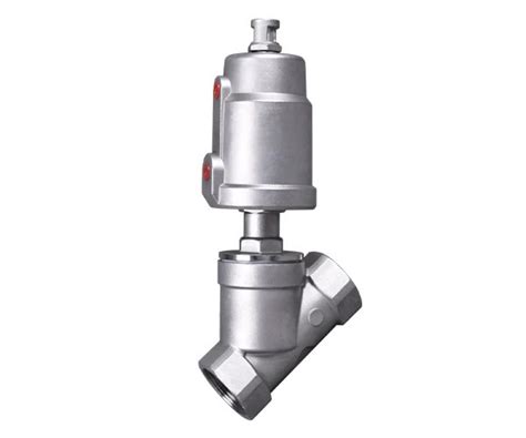 Angle Seat Valve 2 2 Stainless Steel Seal Ptfe Pneumaticandvalve