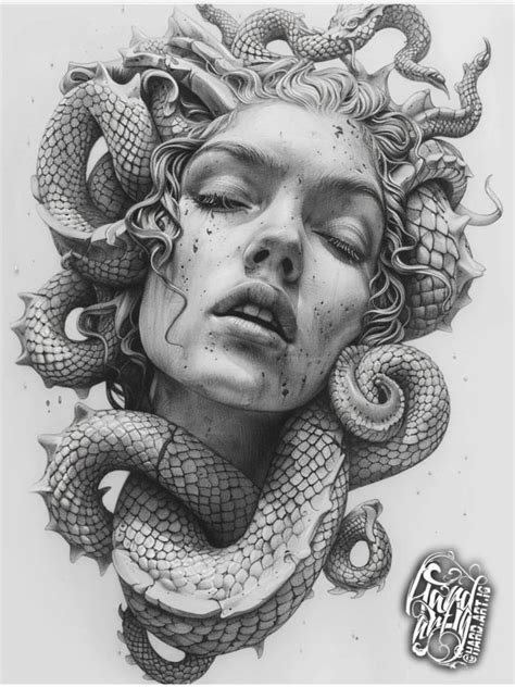 Pin By Vicki Gentry On Boredpanda In 2024 Medusa Tattoo Medusa