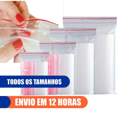 Saco Plastico Un Zip Lock Abre Fecha Todos Tamanhos Talge Shopee