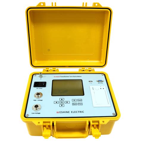 True 3 Phase High Precision TTR Meter Three Phase Digital Transformer