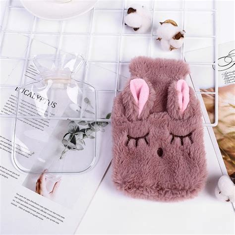 Cute Cartoon Rabbit Hot Water Bottle Ürünler Çanta Dekorasyon fikirleri