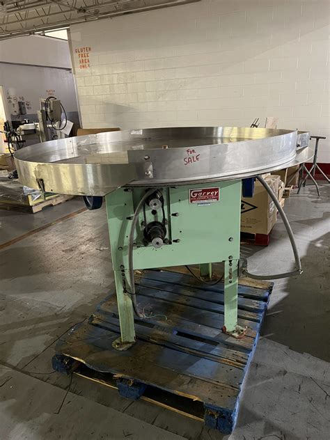 60" Diameter Garvey 1500-4 Rotary Accumulation Table - Revelation Machinery