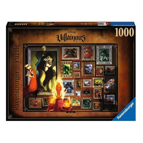 Puzzle Pi Ces Scar Collection Disney Villainous Ravensburger