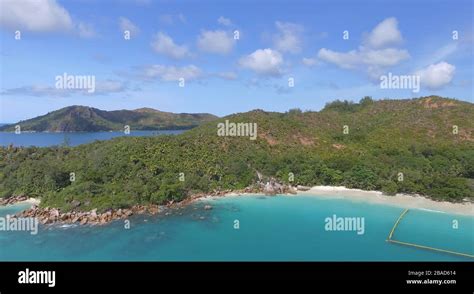 Aerial view of beautiful tropical beach from drone Stock Photo - Alamy