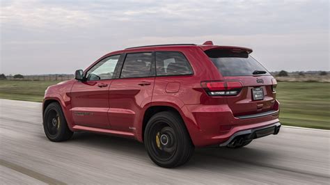 2019 Hennessey Jeep Grand Cherokee Trackhawk Hpe1000 Driving Review Autoblog