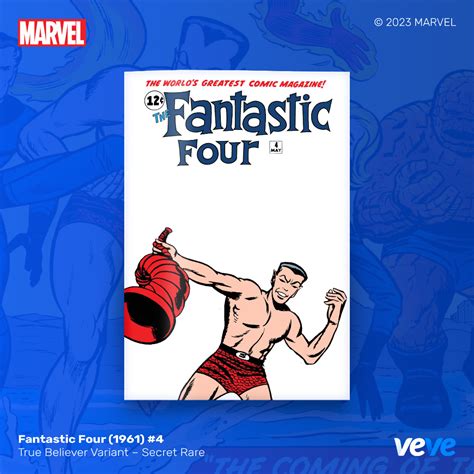 Marvel Digital Comics Fantastic Four Veve Digital